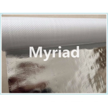 Metalized building material Aluminum foil woven fabric coated PE insulation foil